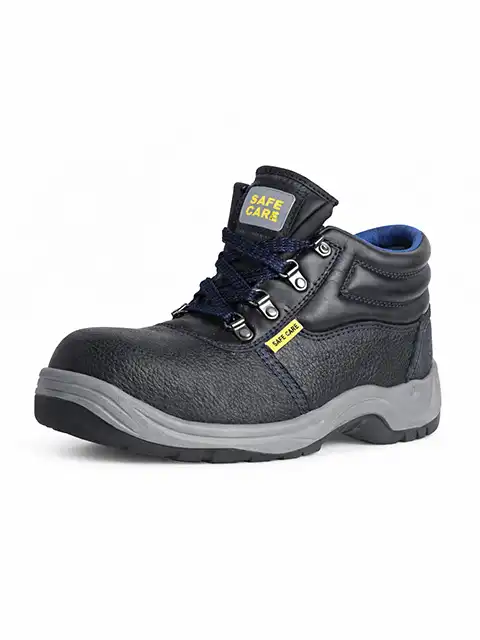 Safecare safety shoes embossed cowhide