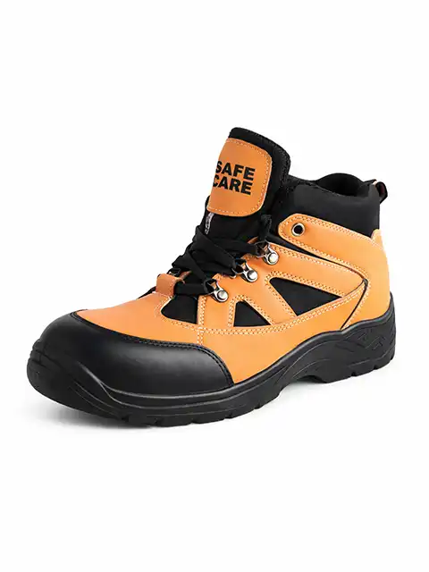Safecare safety shoes faux suede upper