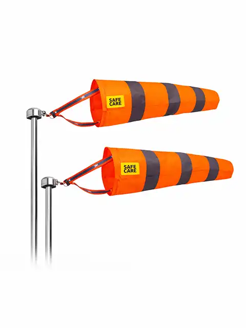 Safecare wind sock and site safety indicators